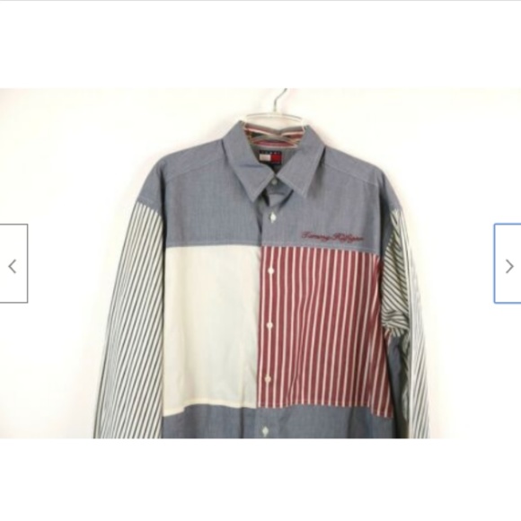 Tommy Hilfiger Mens Shirt Long Sleeve Button Down - Picture 2 of 6